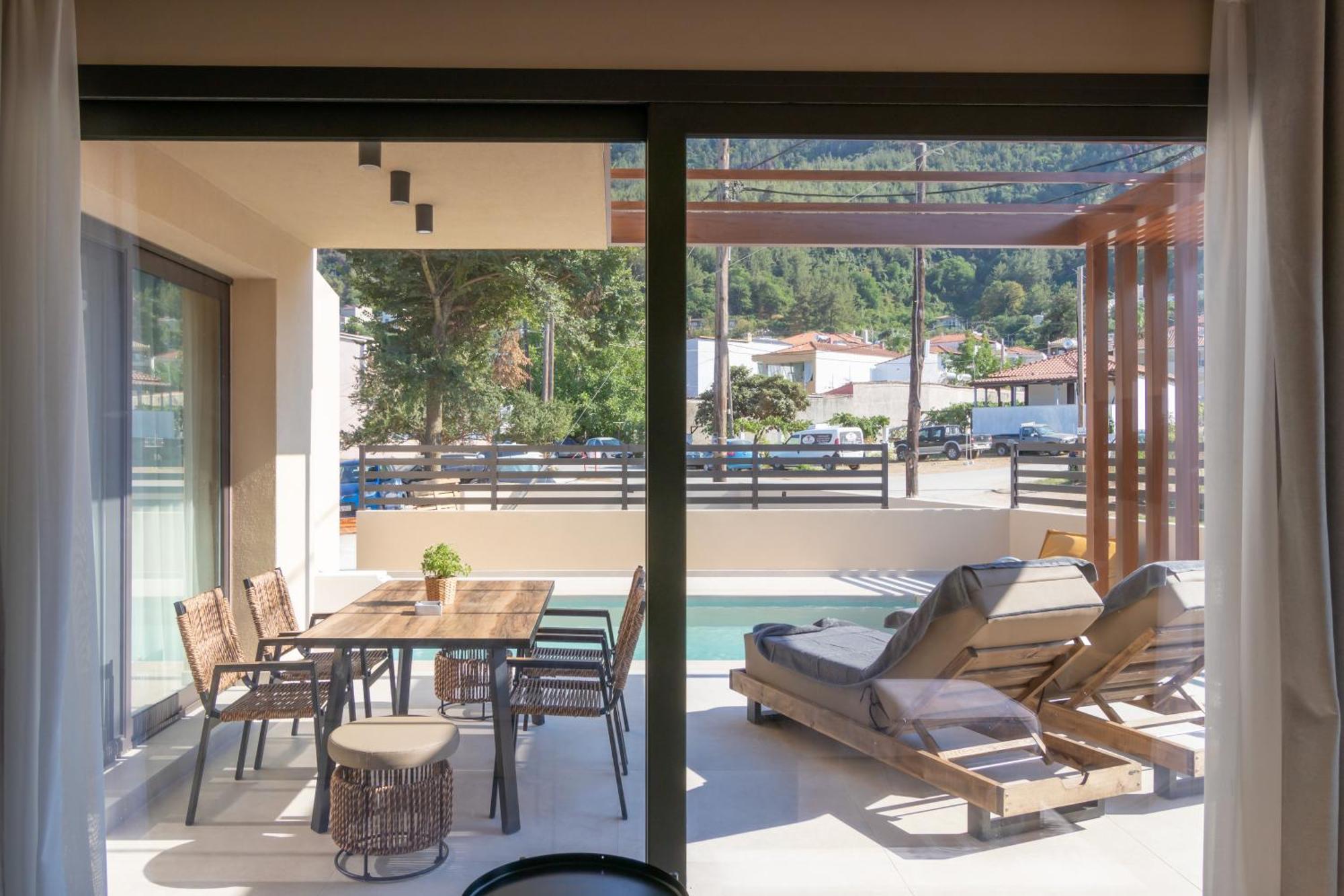 Ntinas Seaside Suites Skala Potamia  Exterior photo